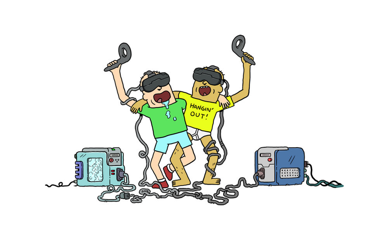 Illustration for article titled Rick & Morty Co-Creator Announces VR Game Studio With Comic Strip